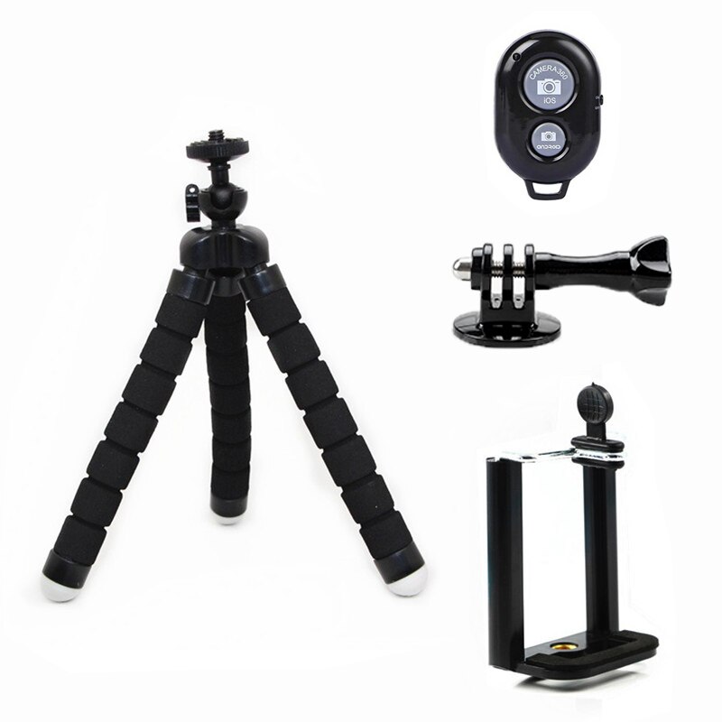 Uchwyt na telefon elastyczny statyw trójnożny uchwyt na aparat telefoniczny Gopro Selfie stojak Monopod wsparcie zdjęcie zdalnego sterowania: Option 13