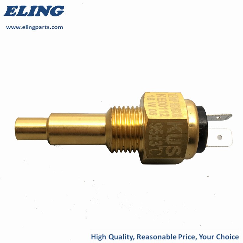 KUS 52mm Car Boat Digital Water Temp Meter for Car Turbo Boost Water Temperature Gauge Indicator 25-120 Celsius 12V 24V: M16X1.5