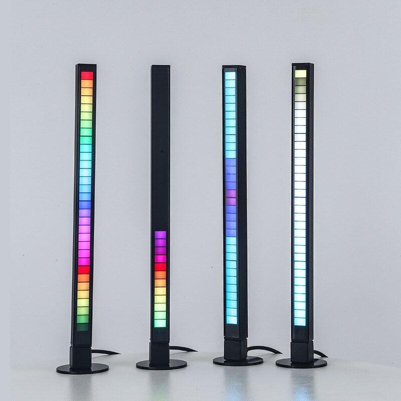 aufsammeln Rhythmus Licht Atmosphäbetreffend Licht Neue RGB Stimme-Aktiviert Bunte Stimme-Aktiviert Rhythmus Auto Schreibtisch Nachrügestochen LED licht