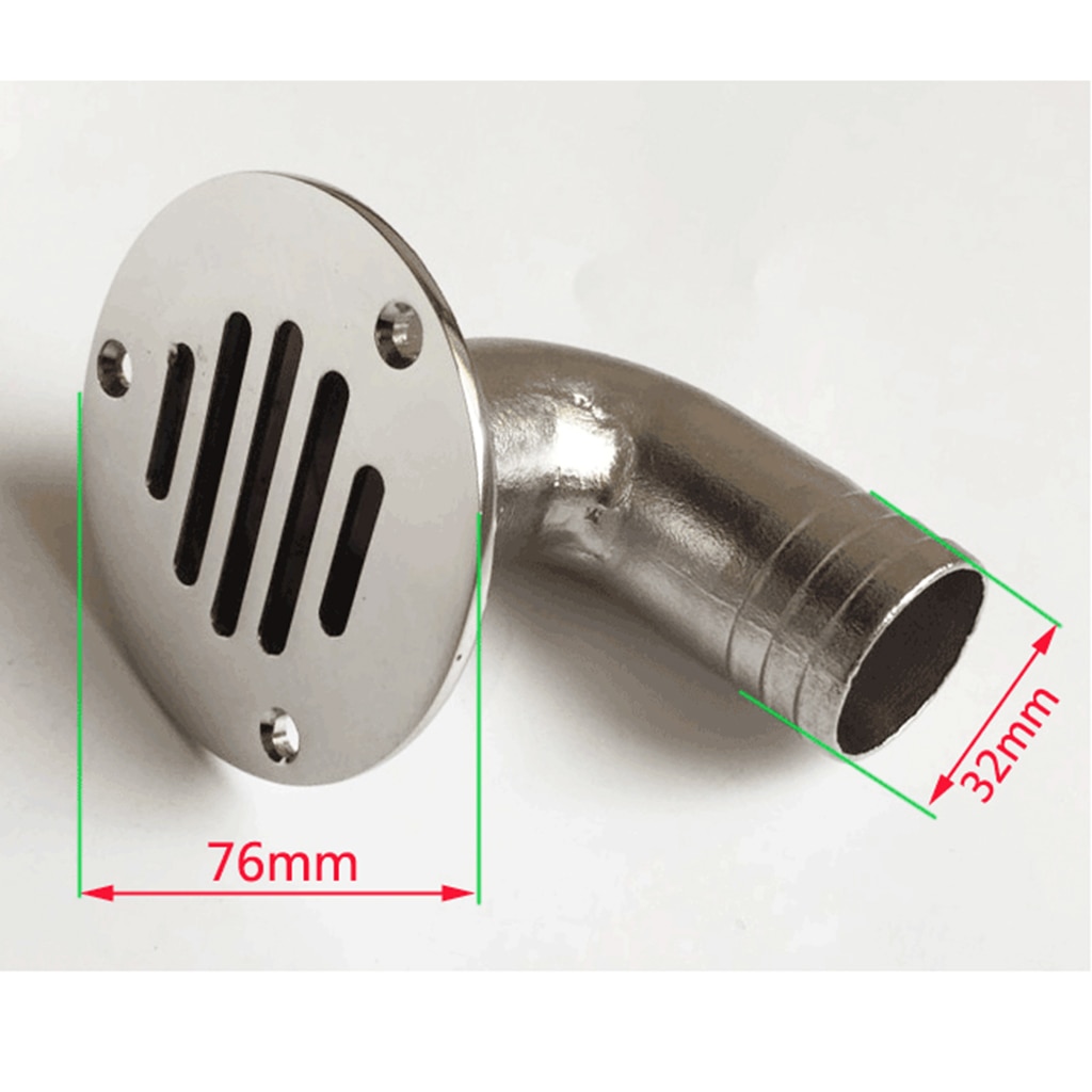 1 Piece Of Silver Floor Drain Boat Deck Drain Deck Floor Drain 32mm Deck Floor Drain Boat Sanitary Fittings
