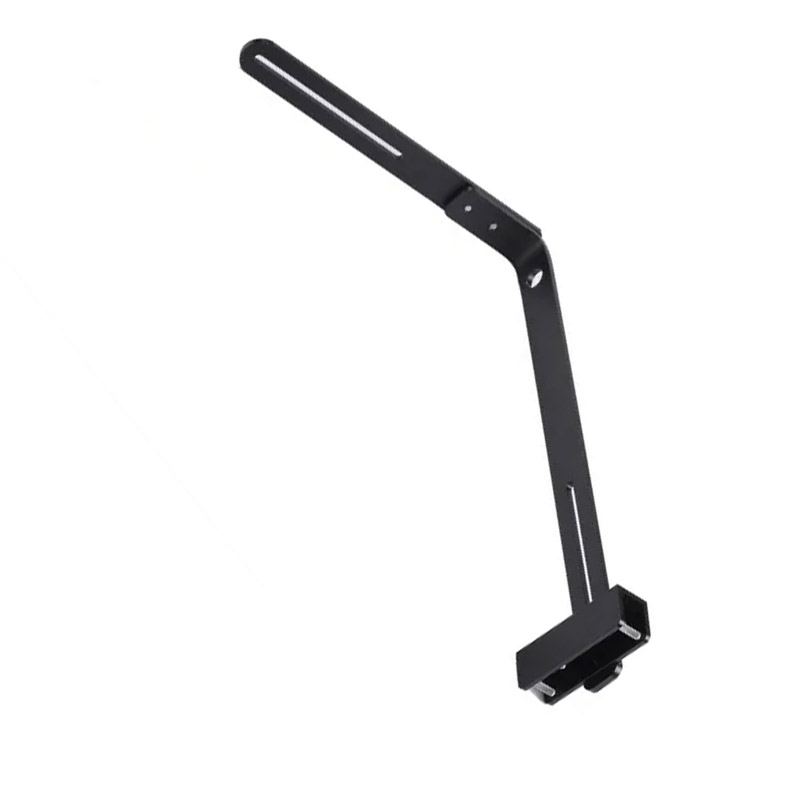 Soporte de luz para acuario de 2,8 \ 5,0mm, aleación de aluminio, soporte de lámpara para pecera a prueba de herrumbre, soporte de luz, estante colgante para candelabro de acuario