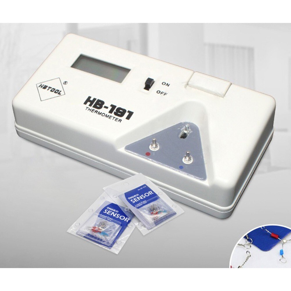 191 Soldering Iron Tip Thermometer Tester LCD Digital Display Senor Tip Soldering Iron Temperature Tester Parts For Welding Iron
