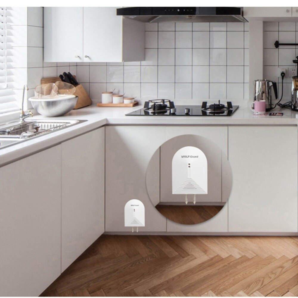 2 x Wolf-Guard Wireless Water Intrusion Detector Sensor for Home Alarm Security System