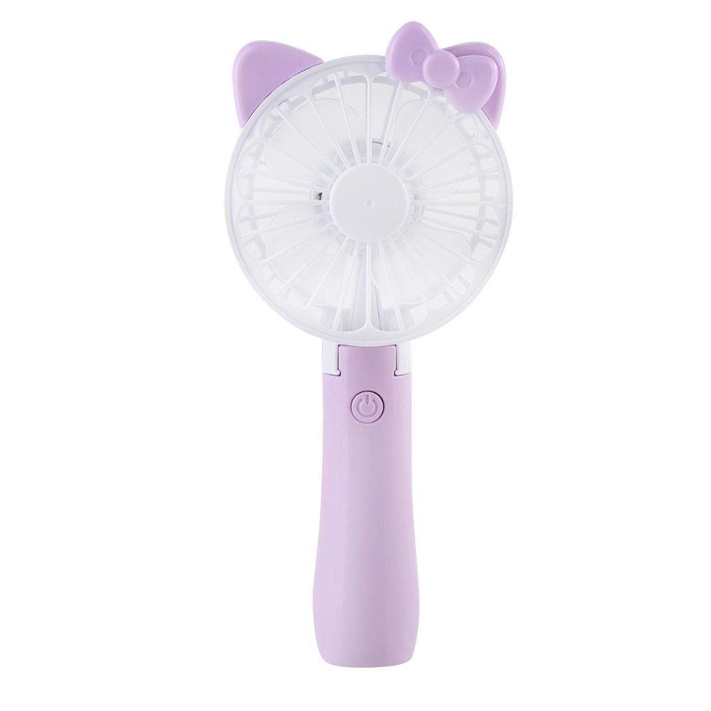 5V1.2W Mini Foldable Electric Fan USB Charging Portable Hand-held Fan for Office Room Outdoor Travel