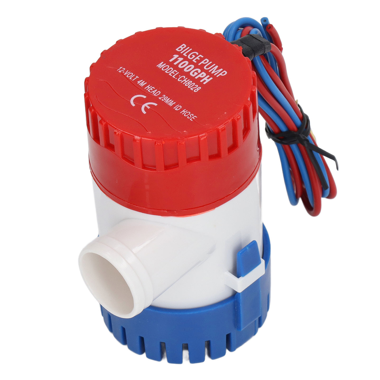 Bilge Pump 12V Electric Marine Water Pump 29mm ID Hose Submersible Boat Water Pump