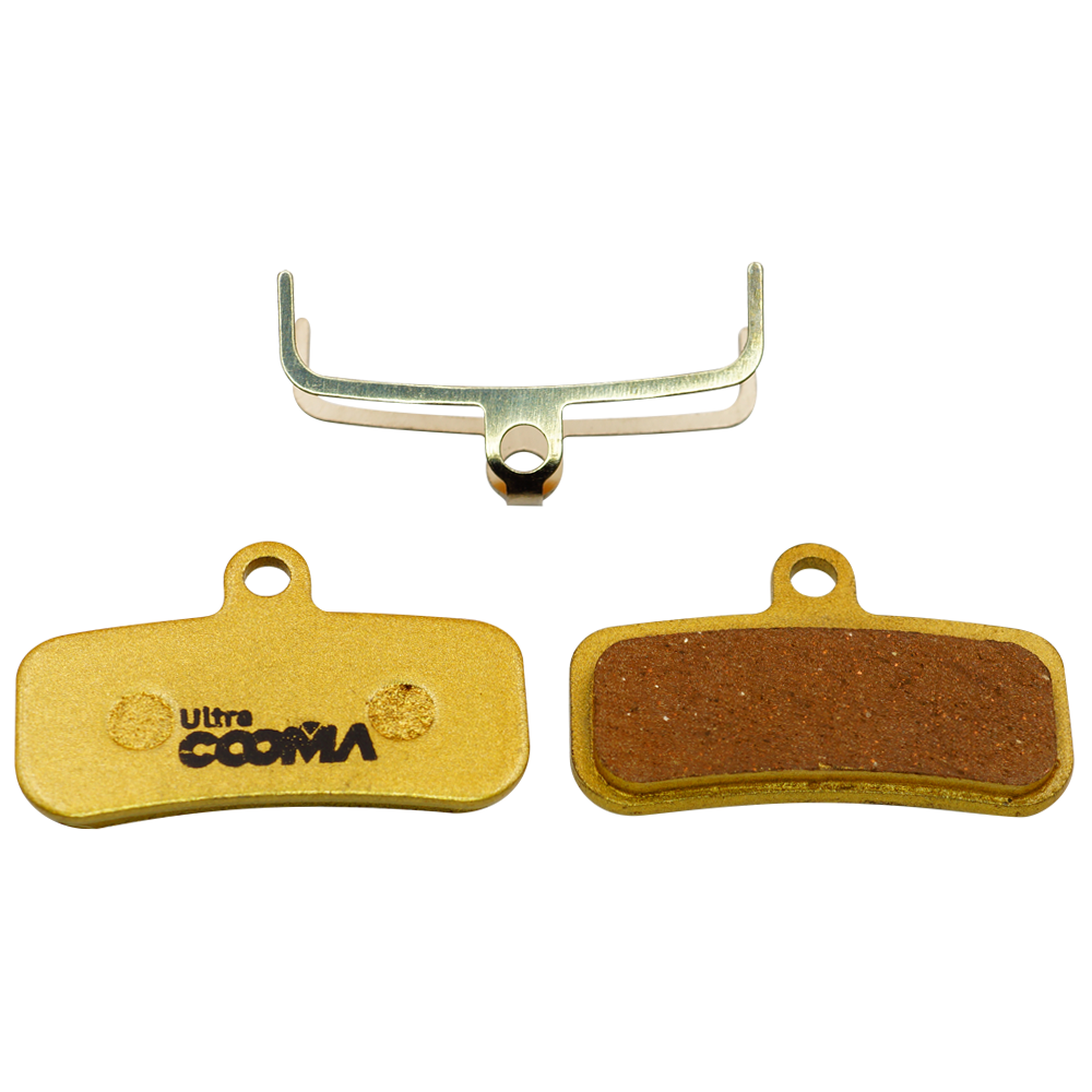 Pastillas de freno de disco de bicicleta para SHIMANO 4 pistones pinza Deore XT Zee Saint M820 M810 M640 MT520 MT420, 4 pares de metal completo