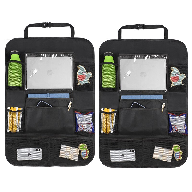 Draagbare Autostoel Terug Organizer Multi-Pocket Storagebag Tablet Houder Auto Interieur Accessoire Opbergen Opruimen Storagebag