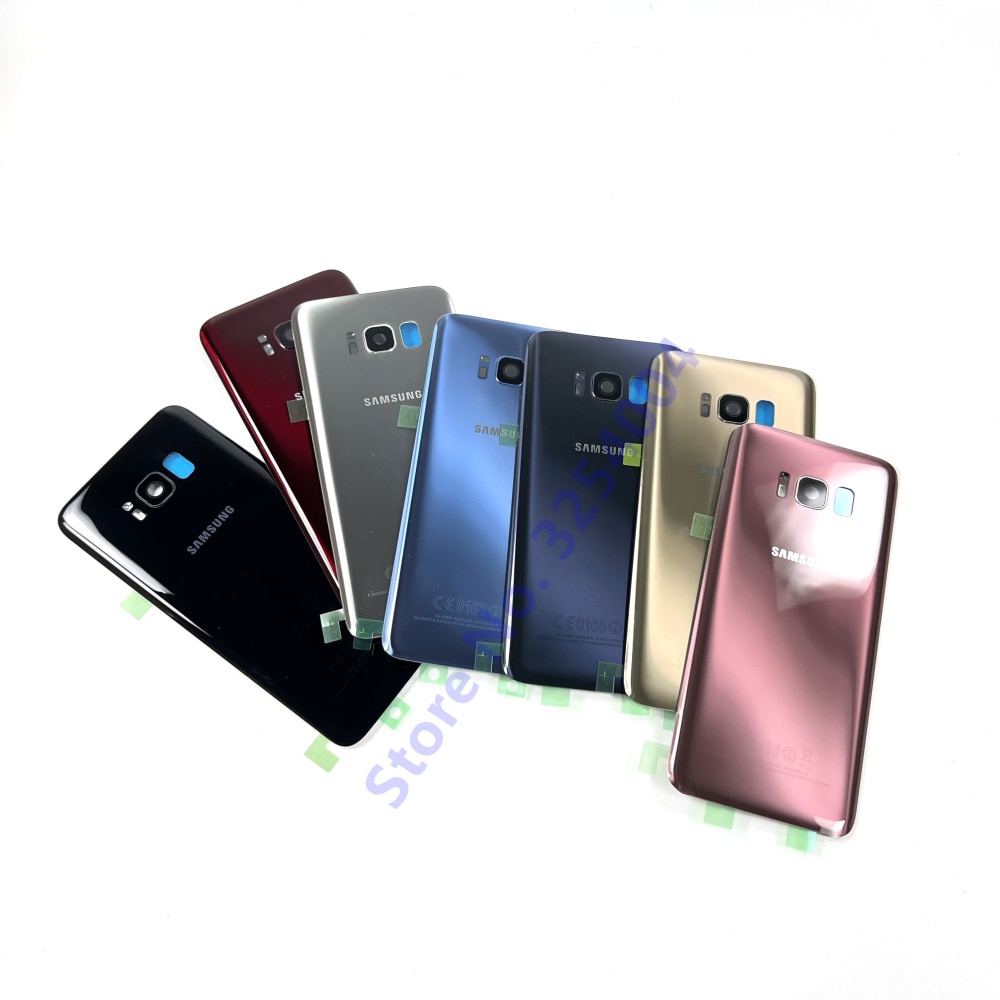 S8 vetro posteriore per Samsung Galaxy S8 G950 G950F/FD coperchio vetro batteria pannello posteriore S8 Plus S8 + G955 G955F custodia porta posteriore