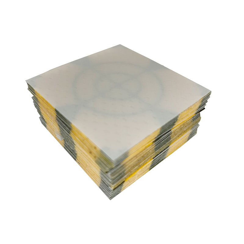 100pcs yellow reflector sheet reflective tape target for total station 20 30 40 50 60 MM Reflective Sticker
