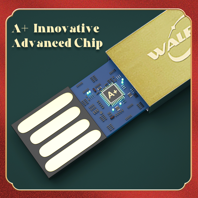 Walram USB-Blitz-Laufwerk 32GB 64GB 128GB Hochgeschwindigkeits-USB 2.0 Metall-Kuli-Laufwerk Erinnerung Stock wasserdicht kreative Geschäfts u Disk