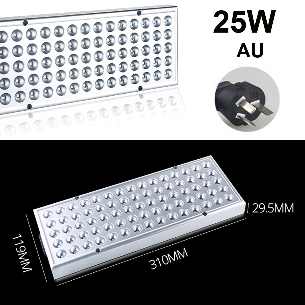 25W / 45W LED Luz de cultivo hidropónico espectro completo planta de interior Flor de crecimiento: AU 25W