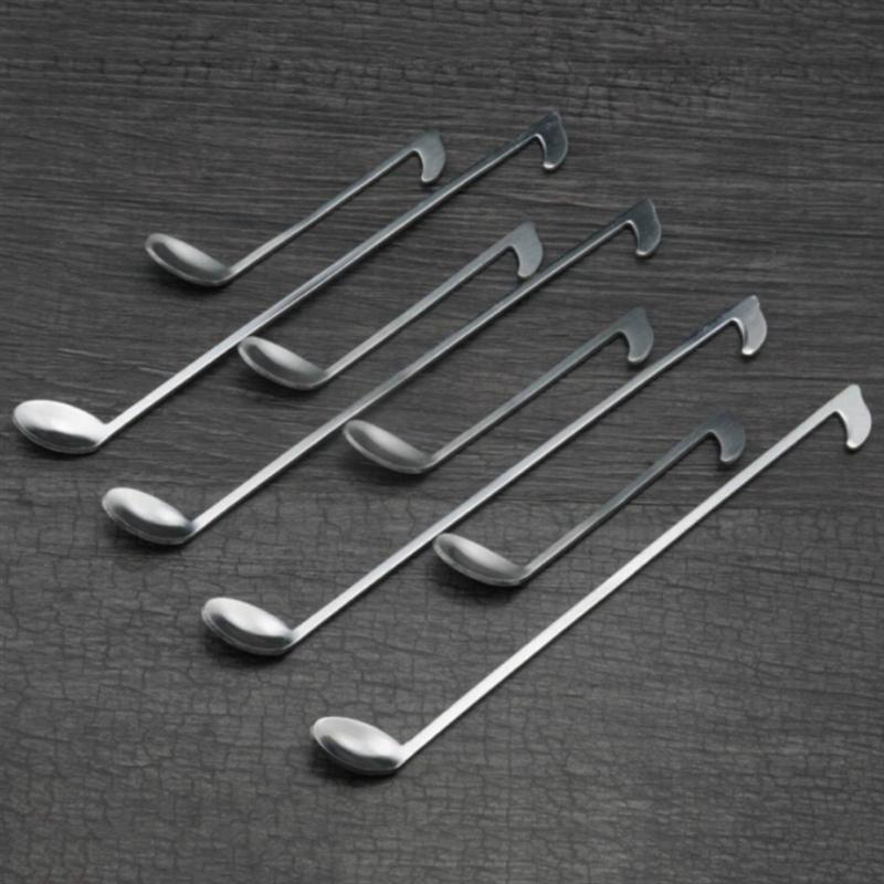 Nota Musical de acero inoxidable, cuchara de café, cucharón de Metal para postre, cucharas de miel, cuchara de té para tazón taza, herramientas de cocina