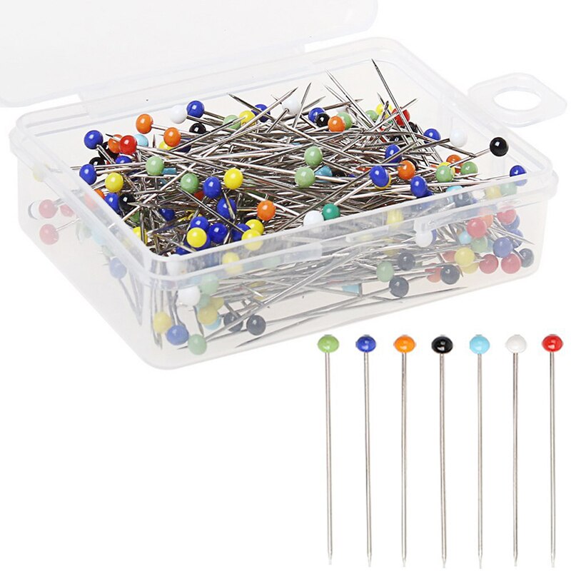 GORGECRAFT 100 Set Parelklinknagels – 6mm Witte Kunstparels, Met Pennetjes, Voor Kleding En Tassen