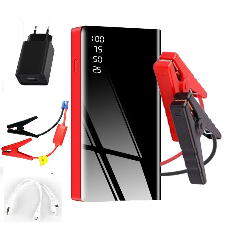 EAFC 600A Car Battery Starter Portable Jumper Emergency Battery Booster 20000mAh Power Bank 12V Starting Device