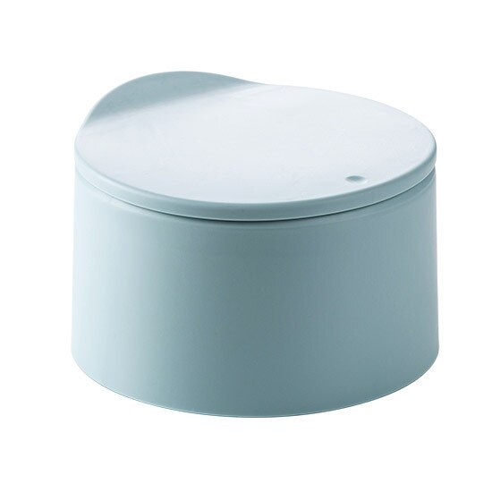 Presse créative type ABS bureau petit 4L poubelles poubelle bureau à domicile bureau poubelle bureau débris boîte de rangement: Blue