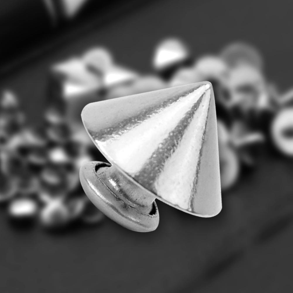 25 st metallkon dubbnit gör-det-själv-läderhantverk för att dekorera skor väska bälte kläder sömnadstillbehör