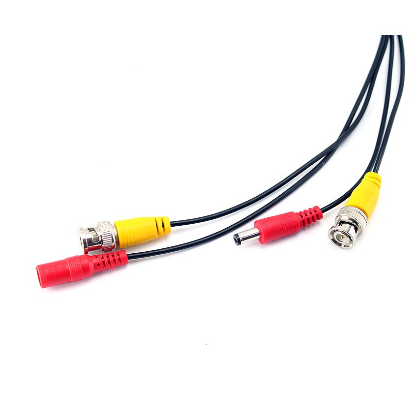 CCTV Video en DC Kabel voor cctv camera 5 m/10 m/15 m/20 m voor analoge ahd TVI CVI TVI cctv camera DVR systeem
