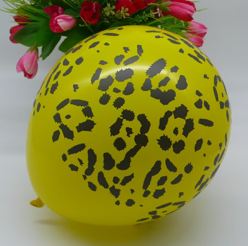 50/100 Stuks Verjaardag Animal Latex Ballon Tijger Zebra Hond Safari Jungle Party Ballon Verjaardag Party Decor Kids Verjaardag speelgoed Bal