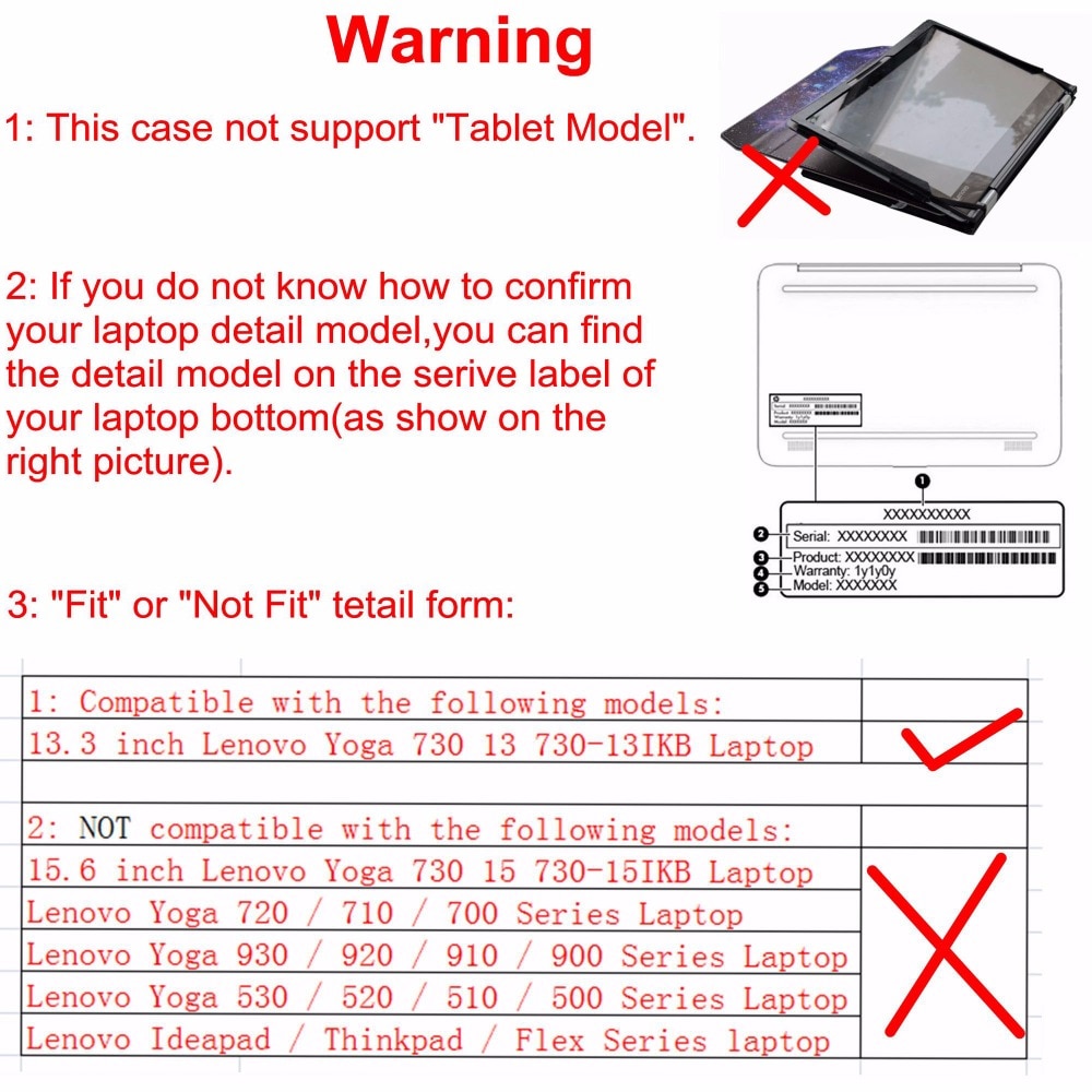 Alapmk Protective Case Cover For 13.3" Lenovo Yoga 730 13 Laptop [Not fit Other Models]