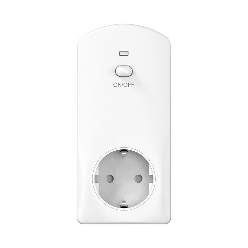 Wireless Programmable Thermostat Socket Controller Heating & Cooling function With Remote Control + LCD Backlight EU plug