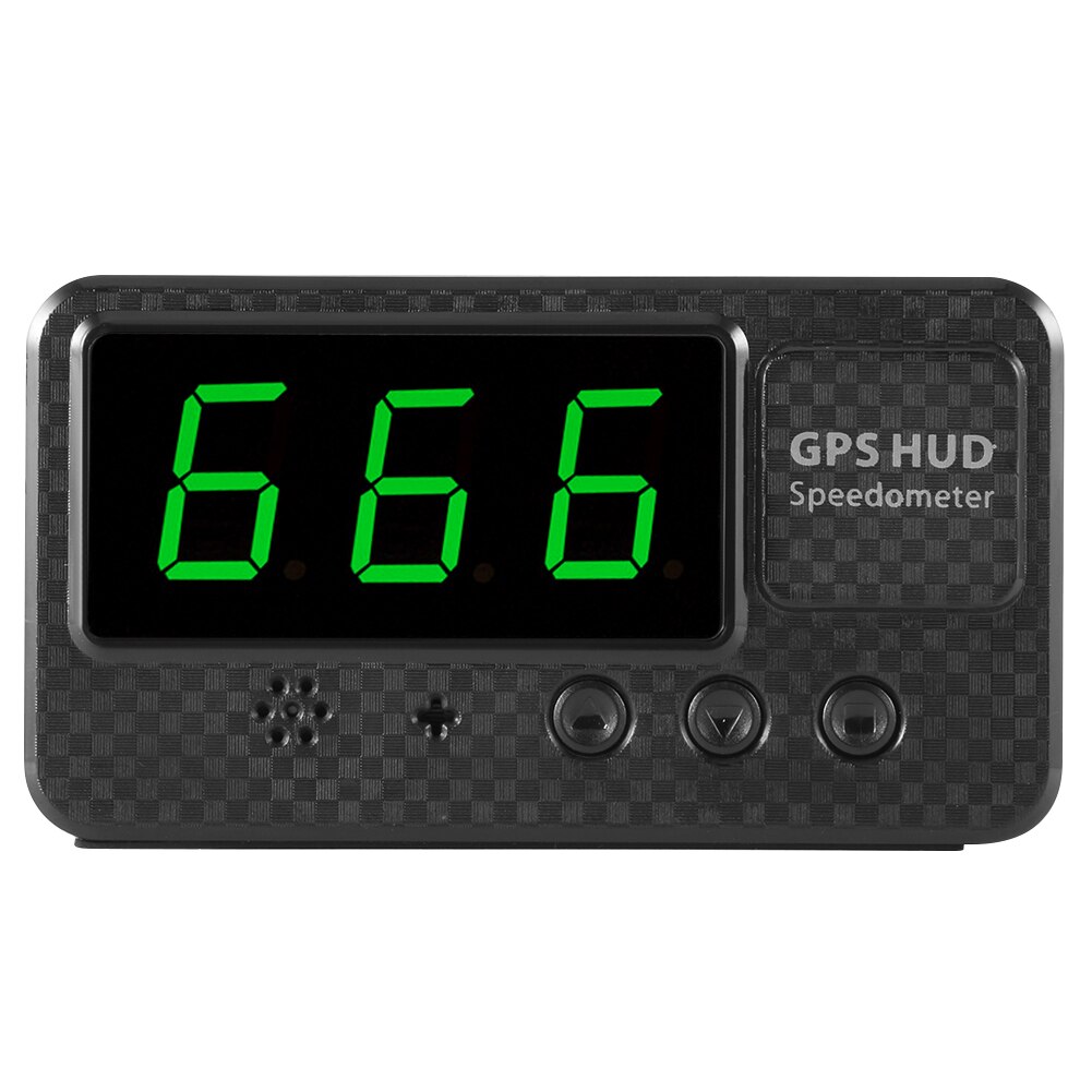 Voiture numérique Hud GPS Compteur de vitesse tête haute Affichage Kmh