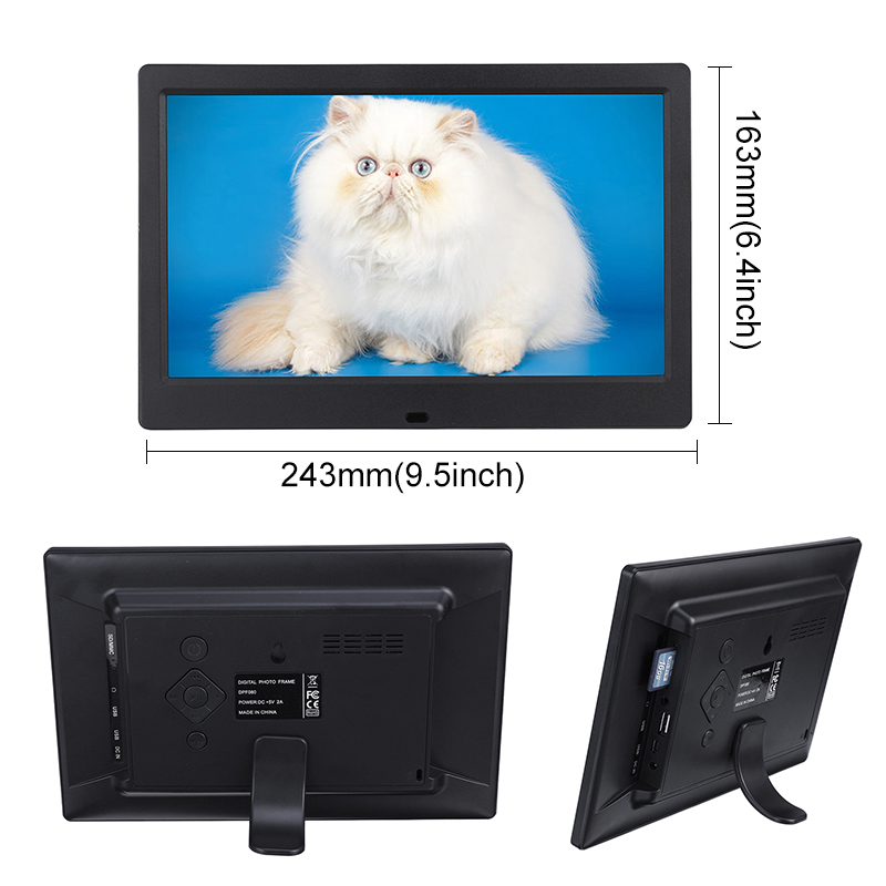 7 / 8 / 10 inch Screen Digital Photo Frame HD 1024x600 LED Backlight Full Function Picture Video Electronic Album