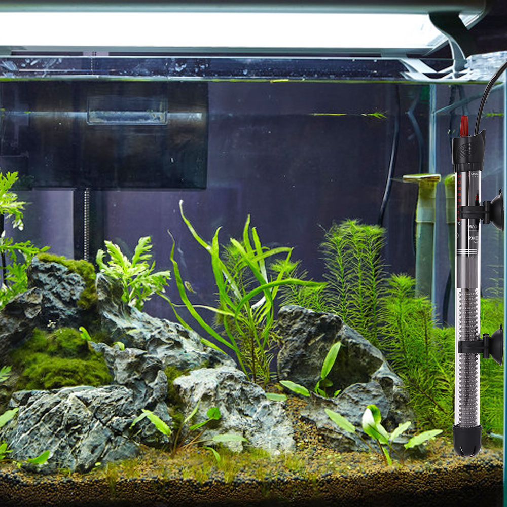 110 V-220 V Verstelbare Temperatuur Thermostaat Verwarming Staaf 25 W 50 W 100 W 200 W 300 W Dompelpompen Aquarium Aquarium Water Warmte
