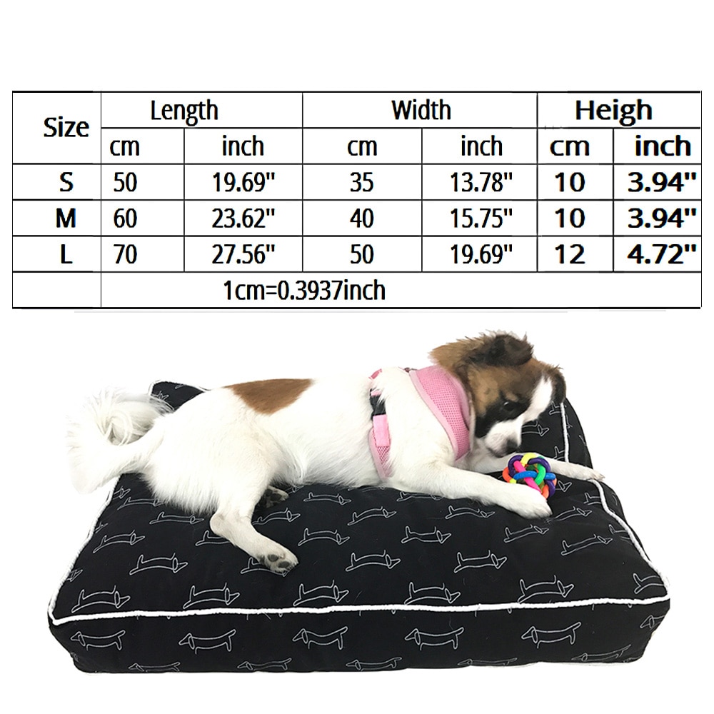 Hond Bed Zachte Sofa Waterdichte Hond Bed Voor Slapen Kleine Medium Grote Hond Kat Mat Met Dier patroon PY0108