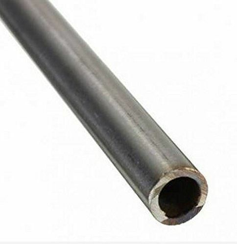 2 stk sømløs rustfritt stål kapillarsølvrør 6mm x 4mm indre diameter lengde 250mm,  med oksidasjonsmotstand