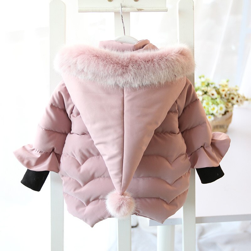 Jas Meisje Baby Hoodie Dikte Herfst Winter Baby Jas Baby Jas