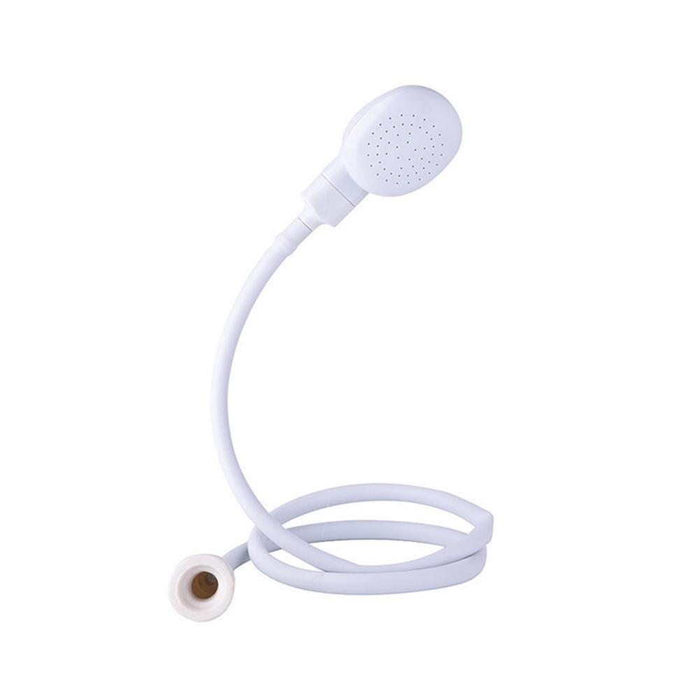 Portable Handheld Splash Shower Tub Sink Faucet Attachment Spray Shower Washing Pet Head Kit Hose Sprinkler F4U9: Default Title