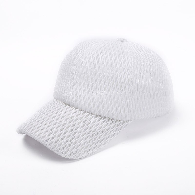mujer Running Hat Sport Cap moño desordenado Cola de Caballo mujer chica gorras deportivas exteriores sombrero de protección solar gorra de Nylon: Blanco