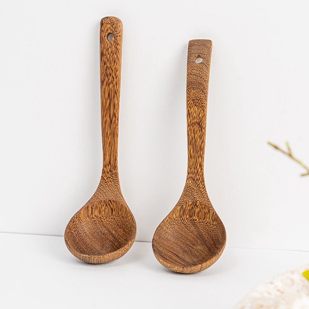 11 Styles Special Wooden Kitchen Tool Teak Spoon Colander Cooking SpoonS Nano Soup Skimmer Natural Wood Tableware