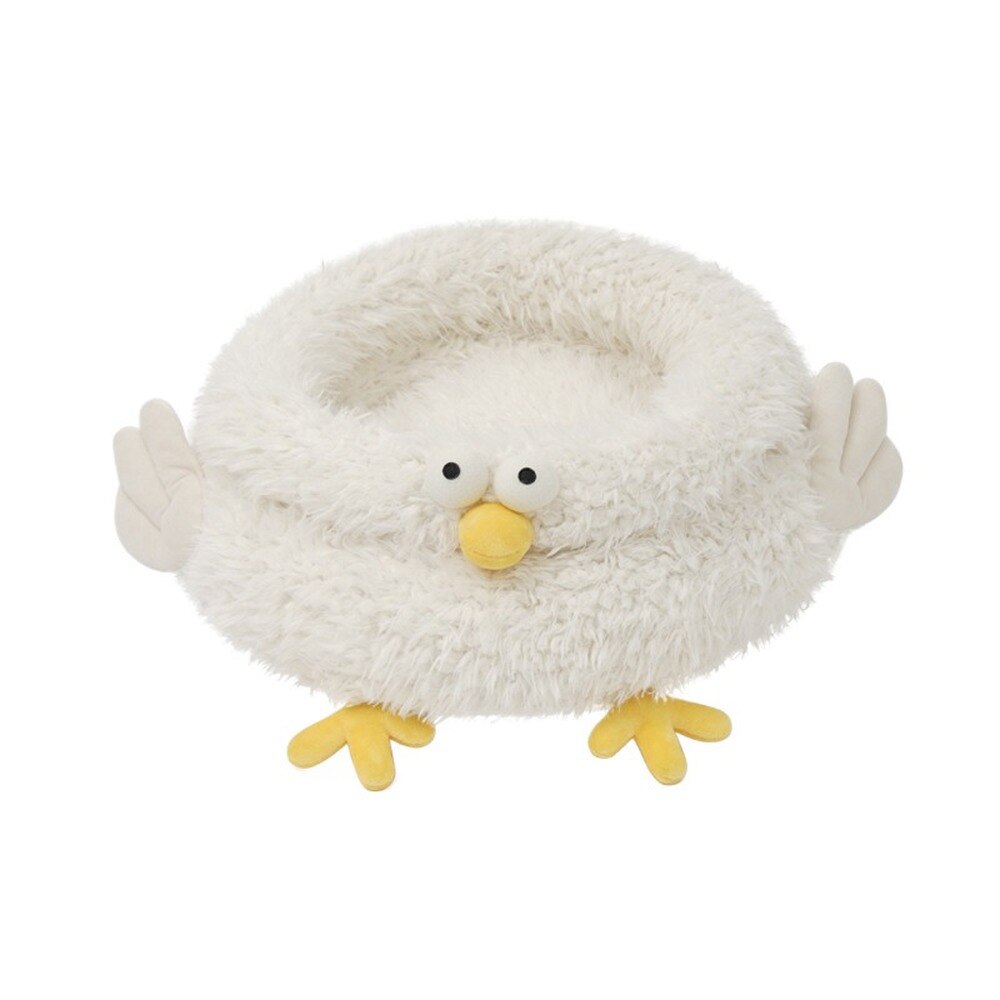 Cartoon Chicken Shaped Pet Cat Bed Sleeping Four Season Comfortable Cat Nest Puppy Dogs Kennel Pet Supplies Cozy Kitty: Chick Bed