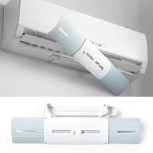 Cubierta telescópica para aire acondicionado, Deflector para parabrisas, Deflector de aire acondicionado, salida de aire