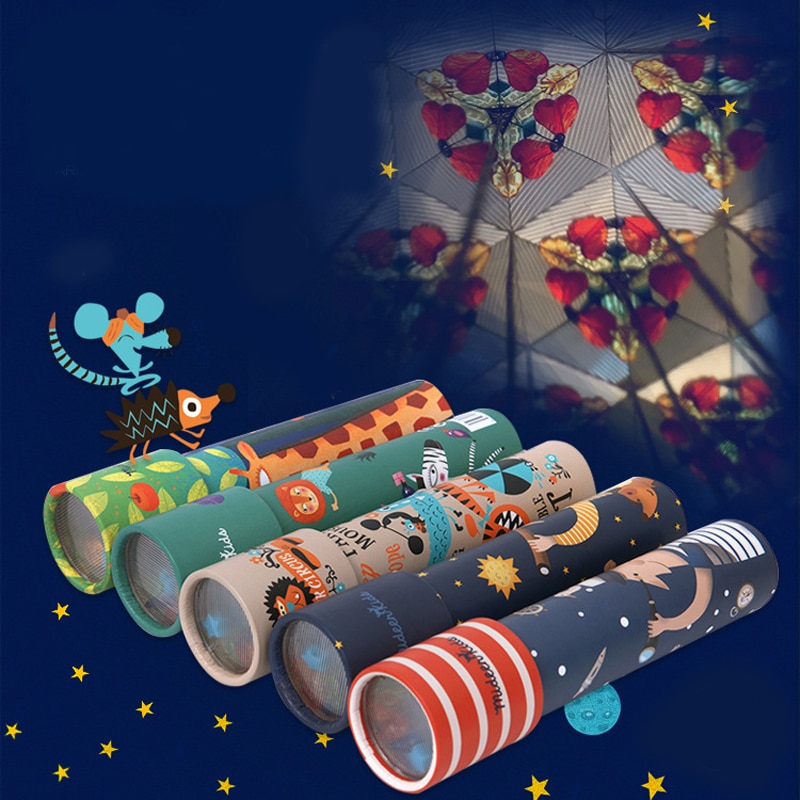 1 Pc Rotierenden Magie Kaleidoscopes Bunte Quaddel Vorschule Klassische Spielzeug für freundlicher Beste Baby freundlicher Früer Pädagogische Spiel