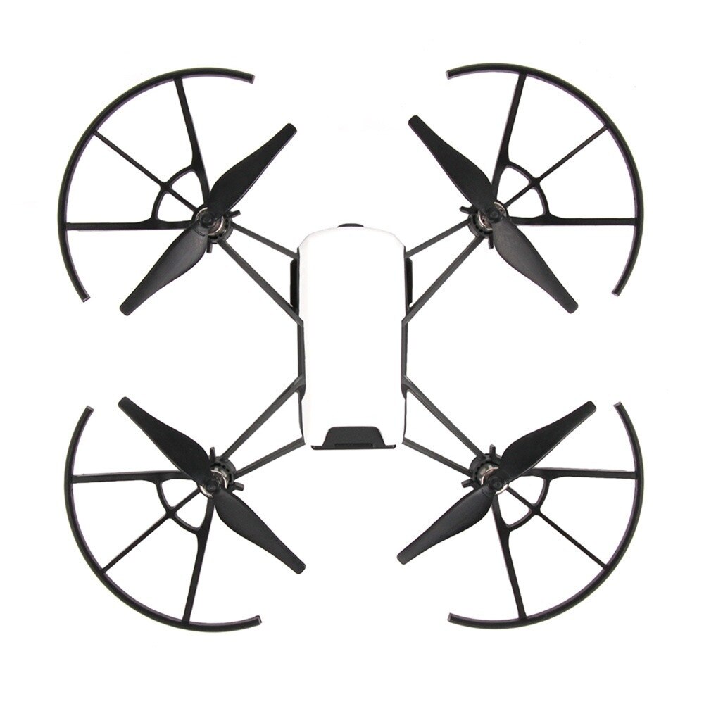 Masiken 4 stk hurtig frigivelse rekvisitter beskytter propellerbeskyttelse til dji tello drone ryze robotics fpv quadcopter tilbehør