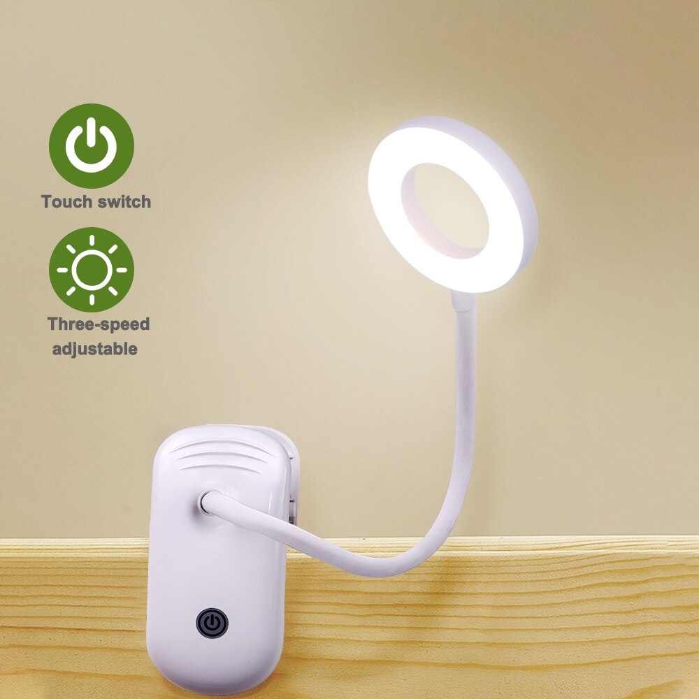 LED rechargeable par usb bureaux lampe de Table intensité réglable lampe de lecture interrupteur tactile lampes de bureau 3 Modes lampes de bureau