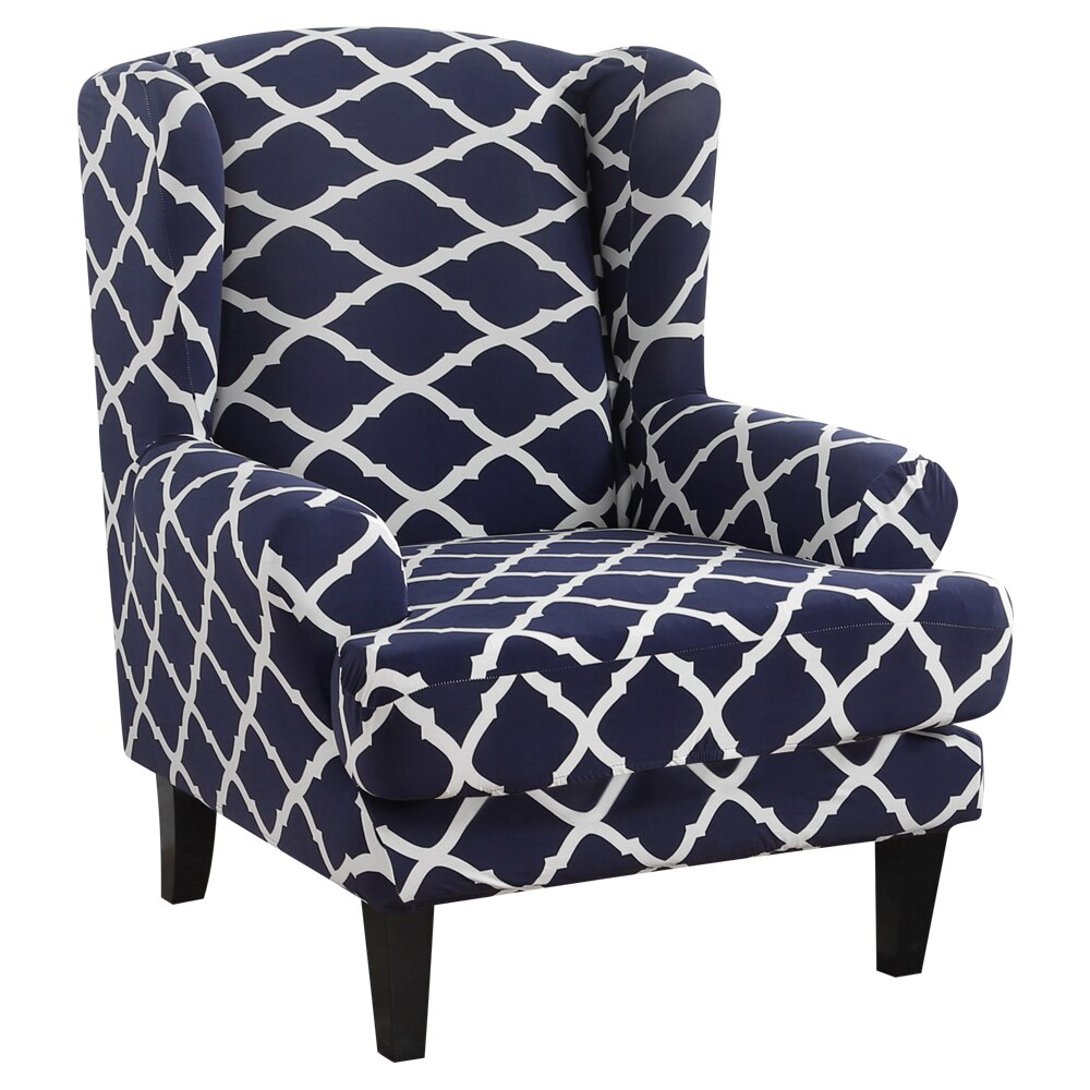 Elastische spandex stoelhoezen effen kleur vrijetijdsbesteding stretch bad fauteuil stoelhoes beschermer wasbare hoes: G306453a