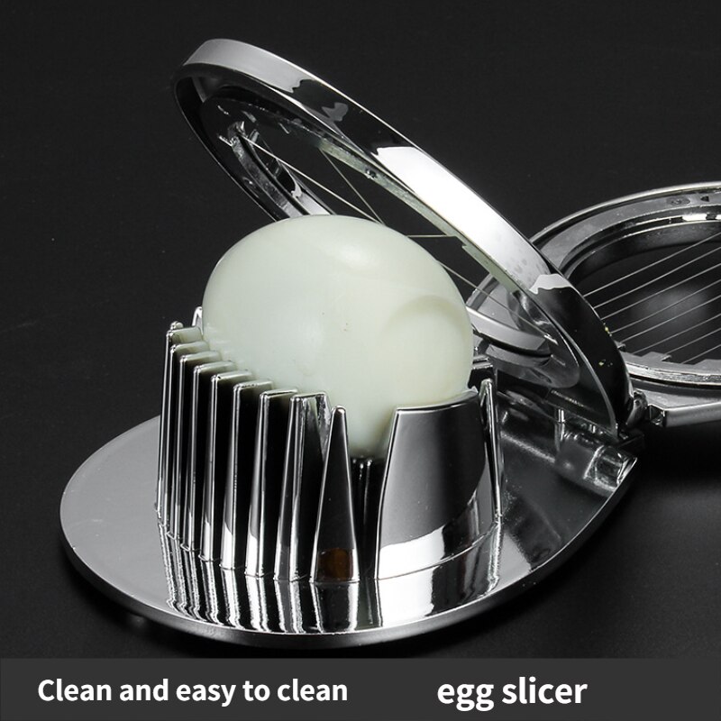 Commercial Egg Slicer Mushroom Slicer Garnish Slicer Aluminum Cast Frame Stainless Steel Cutting Wires Kitchen Tools