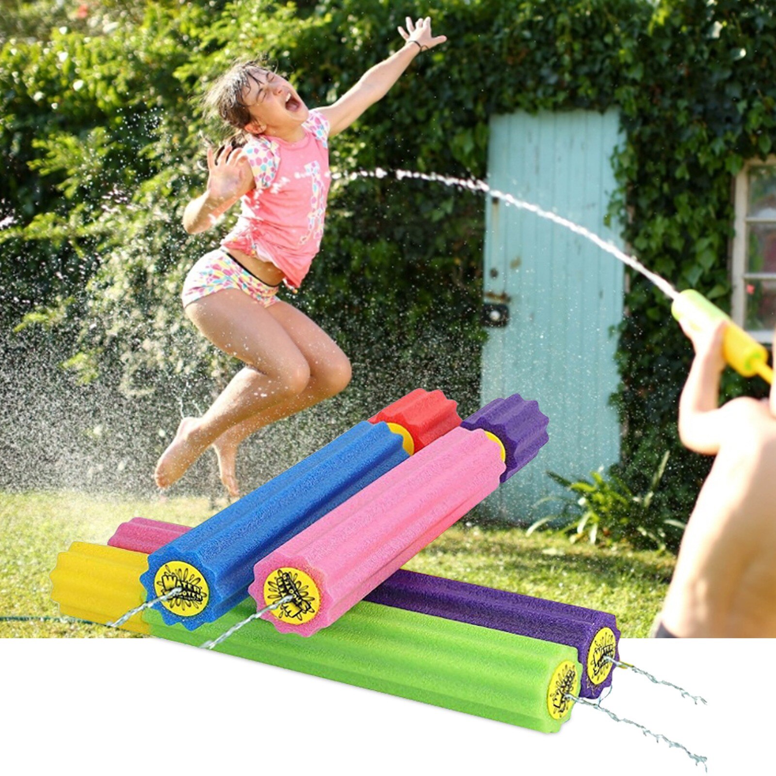 Kleurrijke Zomer Speelgoed 4Pc Educatief Kinderen Indoor En Outdoor Oorlog En Water Sprayparty Speelgoed Bad Speelgoed Игрушки