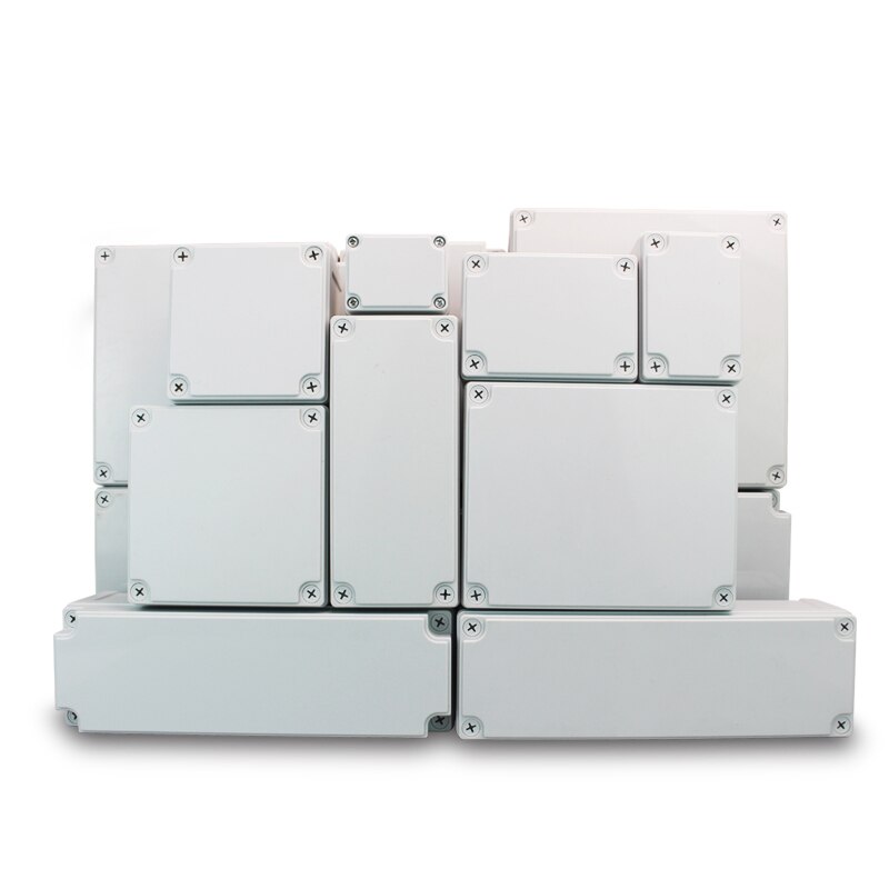 Waterdichte Plastic Behuizing Doos Elektronische Elektrische Project Doos Abs Outdoor Junction Box Behuizing IP67 Project Instrument Case