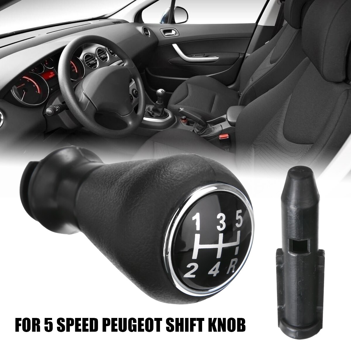 5 Speed Pookknop Auto Pookknop Versnellingspook Veranderen Stick Voor Peugeot 206 306 307 Voor Citroen c2 C4
