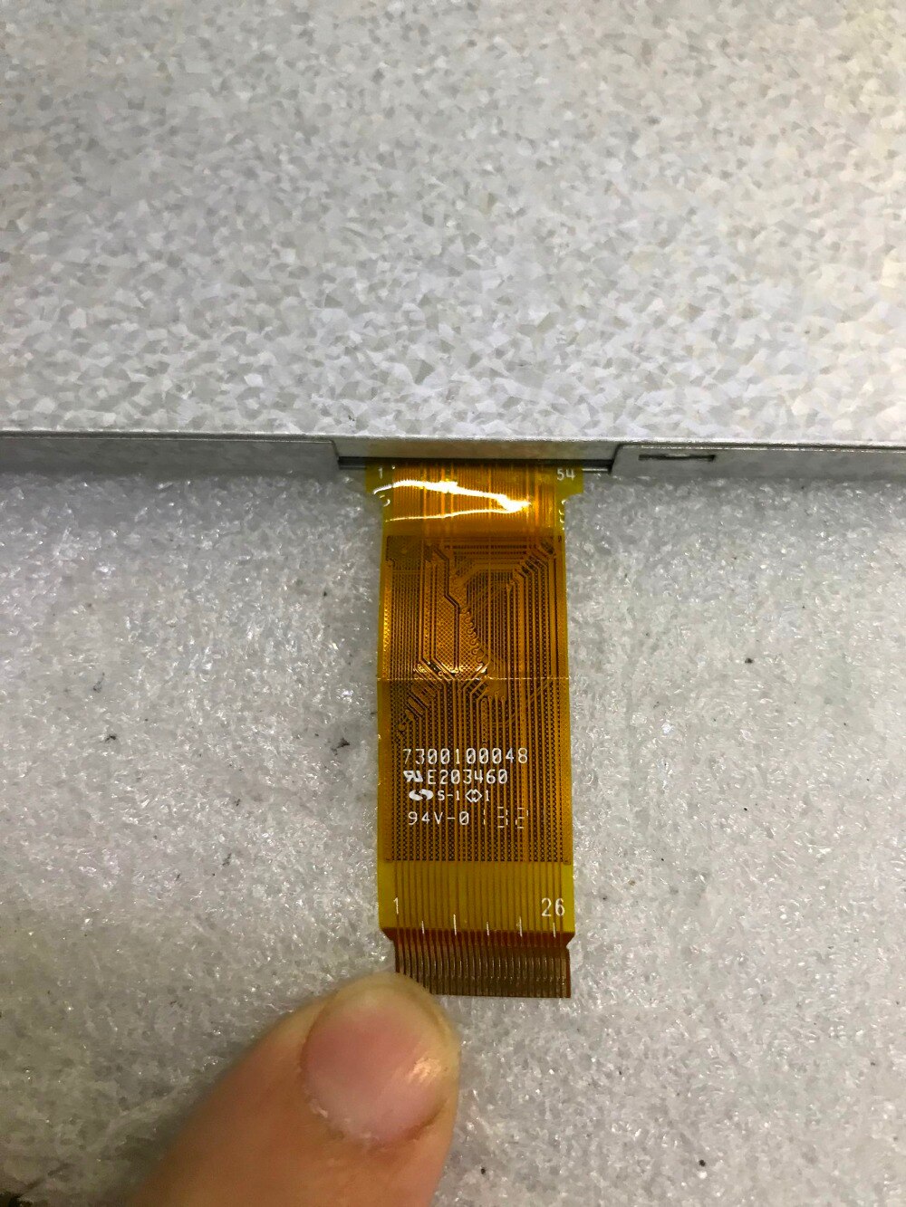 Compatible replacement 7 inch 26pin LCD screen 7300100048 E203460