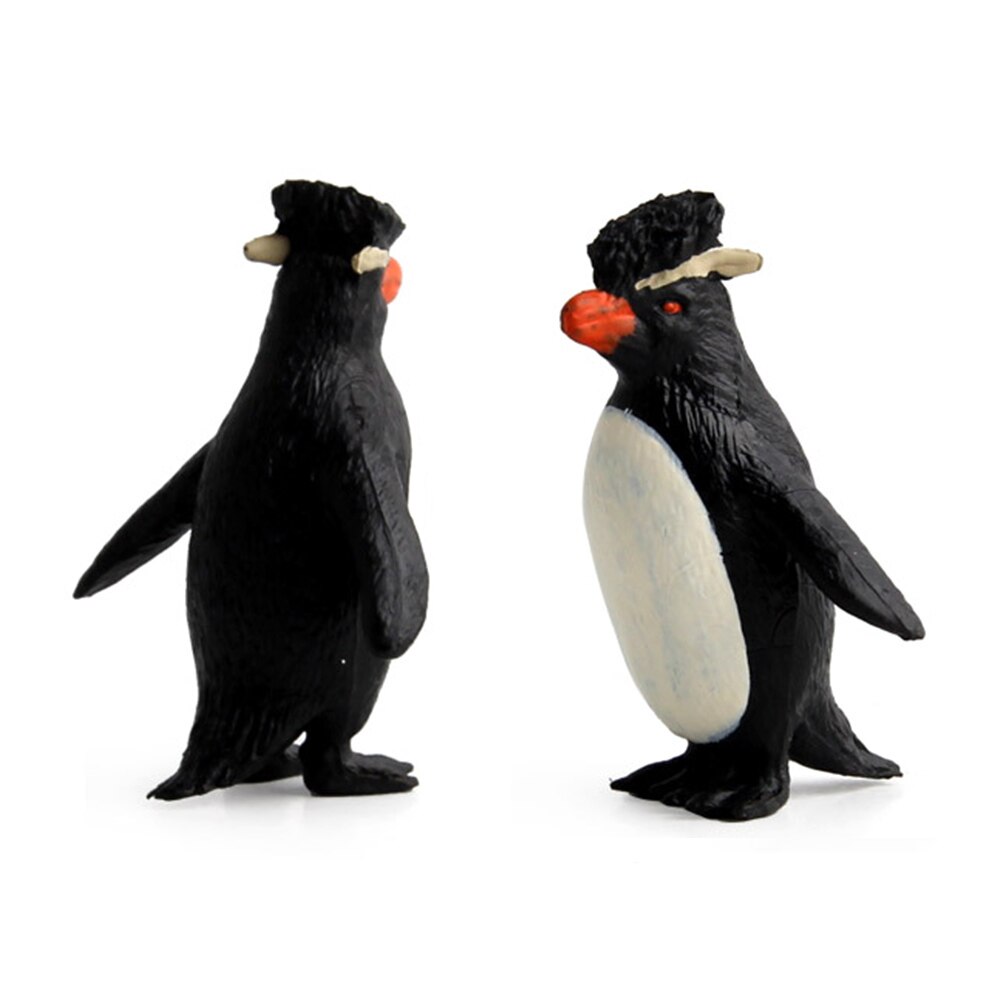 Simulazione Pinguino Modello Animale Marino Figurine Per Bambini Scrivania Decorazione Giocattolo Educativo