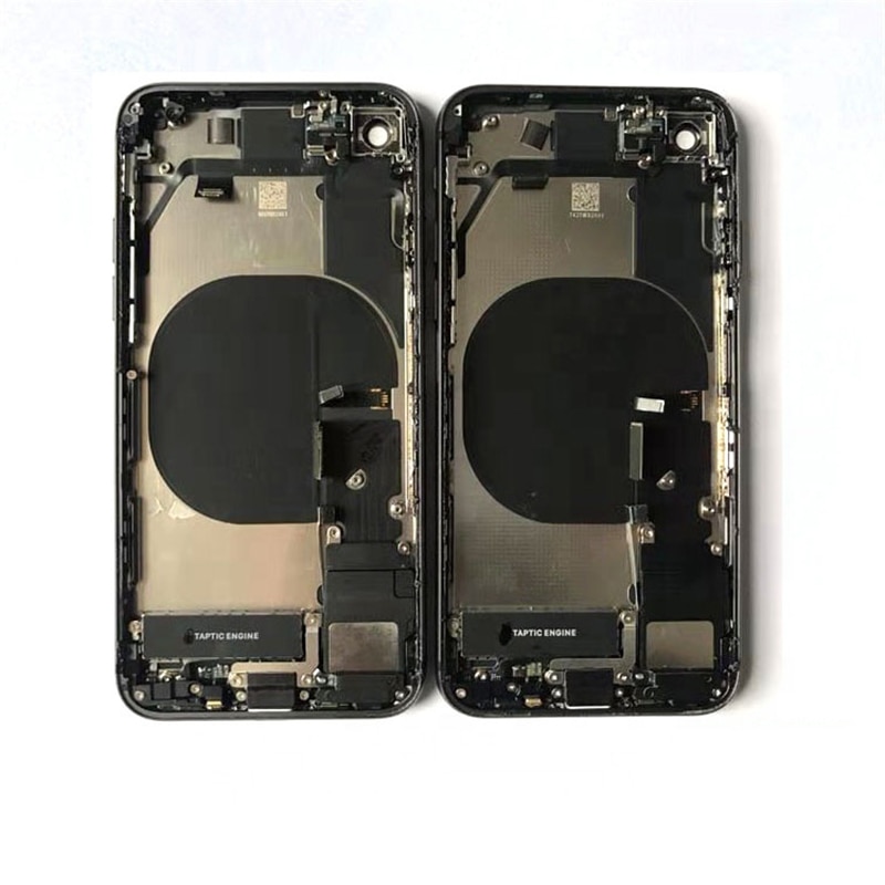 Back Housing Assembly Rear Door Battery Cover Case Chassis For iPhone 8 8g back cover with parts flex cable