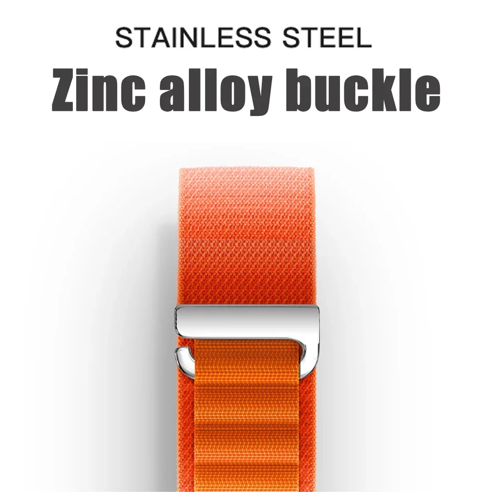 Correa de nailon para reloj inteligente Xiaomi Mi Band 9 Pro/8 Pro, pulsera deportiva para Redmi Watch 5 4, accesorios