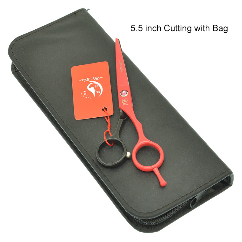 Meisha 5.5 inch Hairdressing Cutting Scissors Sharp Edge Thinning Shears Stainless Steel Hair Cut Tools A0020A: A0020A-04-55