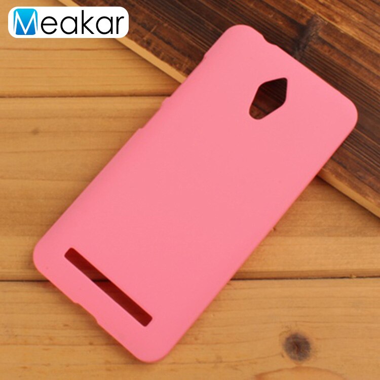 Matte Plastic Coque Cover 5.0For Asus Zenfone Gaan Zc500Tg Case Voor Asus Zenfone Gaan Zc500Tg Telefoon Terug Coque Cover Case: pink