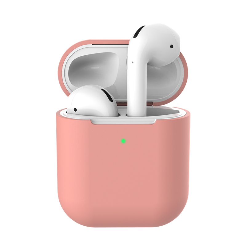 Für AirPods 2 Fall Schutzhülle Silikon Abdeckung Fall Stoßfest Abdeckung für Apple AirPods Drahtlose Kopfhörer Lade Box Beutel Taschen: 12